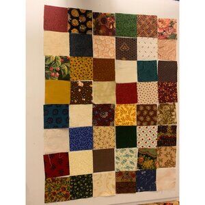 192-Piece 2.5" Assorted Cotton Quilting Squares Vintage Fabric For Patchwork & C